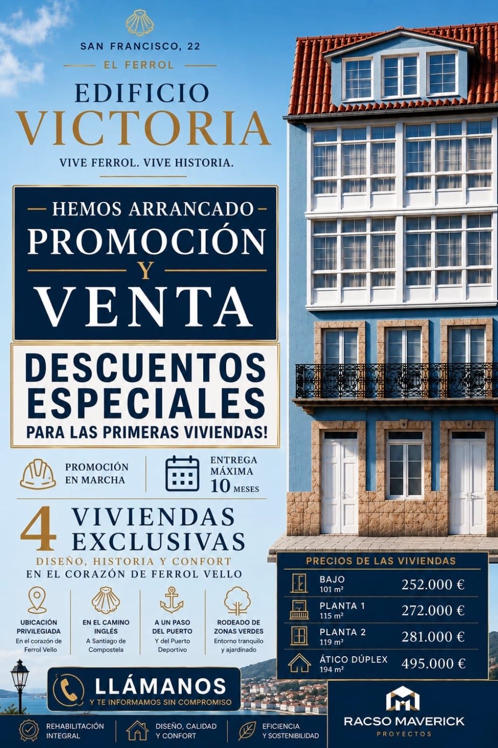Promoción En San Francisco, Ferrol
