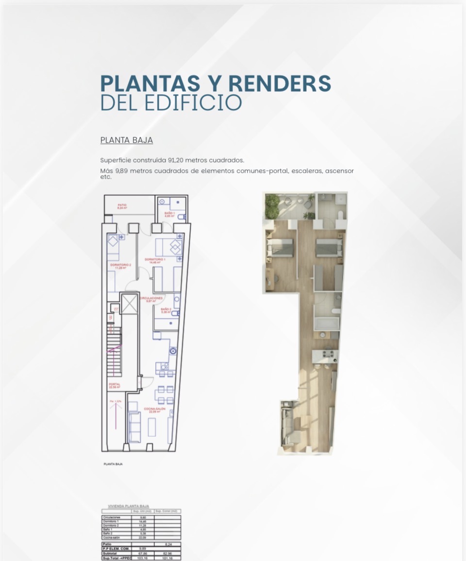 Huoneisto myynnissä Ferrol