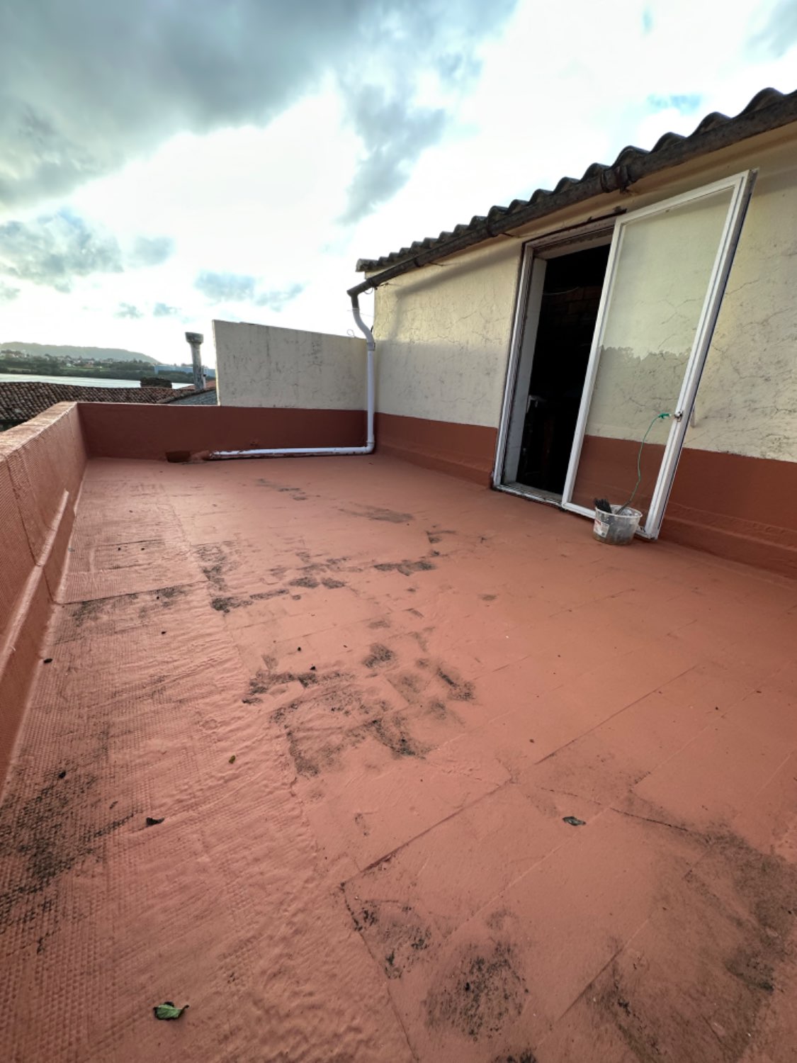 Casa adosada con terraza con vistas al mar