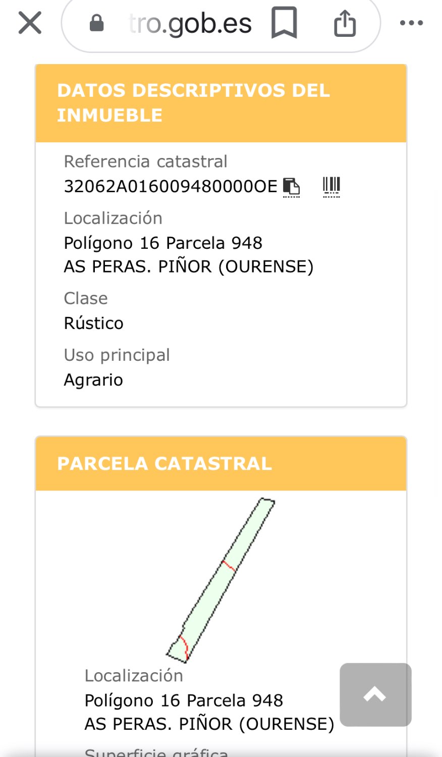 Lote de fincas en pleno Camino de Santiago