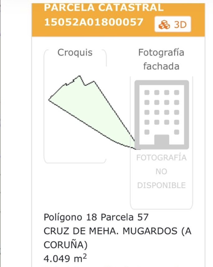 Appezzamento in vendita a Mugardos